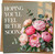 Get Well Soon Card - Feel Better Soon Floral Peony Design, 145mm x 145mm Square Greeting Card, Blank Inside, Includes Kraft Envelope