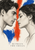 Two dark-haired adult profiles facing one another across a vermilion stroke, with cobalt accents and the title Between Two Voices below.
