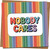 Nobody Cares Funny Greeting Card, Rainbow Stripes, 145mm x 145mm Square, Sarcastic Humor Card with Kraft Envelope for Birthday, Congratulations, Thinking of You