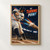 Uniformed baseball batter swings as the ball meets the bat beneath stadium lights; “THE TURNING POINT” appears in large lettering at upper right.; frame shown for styling only