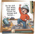 Funny Birthday Card - Old and Wise Young and Silly - Humorous Greeting Card 145mm x 145mm with Kraft Envelope - For Him, Her, Friends, Adults