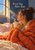 A sleepy-looking woman sits in bed wrapped in an orange quilt, holding a steaming mug beneath the words “First Sip, Slow Day.”