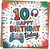 10th Birthday Card for Boys Gamer – Fun Colourful Gaming and Headphones Design, “Happy Birthday Today” – 145mm x 145mm Square Greeting Card with Kraft Envelope
