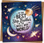 Best Step Brother in the Whole Wide World Greeting Card - Space Stars Moon Design - 145mm x 145mm - Blank Inside - Birthday Thank You Love - Includes Kraft Envelope