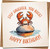 Stepdaughter Birthday Card – You Rock Crab Design – Funny Cute Ocean Illustration – 145mm x 145mm Square Greeting Card with Kraft Envelope – Step Daughter Happy Birthday