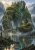 Mossy Stone Forest Guardian Art Print - Cottage in the Mist - matte canvas - clean face
