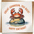 Great Grandson Birthday Card – Cute Crab “You Rock” Design, 145mm x 145mm Square, Happy Birthday Message, Premium Greeting Card with Kraft Envelope