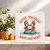 Funny Sister Birthday Card – “Sister, You Rock!” Cute Crab Design, Square 145mm x 145mm, Blank Inside, Includes Kraft Envelope – Humorous Greeting Card for Her
