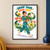 Young adult gardener in teal and coral carrying a leafy potted plant beneath the words “GROW YOUR OWN WAY,” surrounded by flowers and large leaves.; frame shown for styling only
