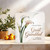 Sympathy Card for Loss of Great Granddad, Elegant Lily Design, 145mm x 145mm Square Condolence Greeting Card with Kraft Envelope