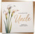 Uncle Sympathy Card – Condolence Card with Calla Lily Design, On the Loss of Your Uncle, Square 145mm x 145mm, Premium Textured Finish, Blank Inside, Includes Kraft Envelope