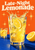 Illustrated Late-Night Lemonade headline above a sparkling golden drink with lemon wheel and splash, set against orange and cobalt blue.