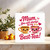 Funny Mum Mother’s Day Card – Best-Tea Pun Cute Teacups – 145mm x 145mm Square – Birthday or Thank You Card for Mum from Daughter or Son – Includes Kraft Envelope
