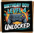 Level 4 Unlocked Birthday Card for Boys – Gamer Controller Design, 145mm x 145mm Square Greeting Card with Kraft Envelope – 4th Birthday Game Theme