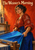 Adult woman in a rust-red blouse and cobalt skirt pulls vivid blue cloth at a wooden handloom beneath the title The Weaver’s Morning.