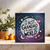 Best Grandad in the Whole Wide World Greeting Card, 145mm x 145mm Square, Night Sky Stars Design, Birthday Father’s Day Thank You, Includes Kraft Envelope