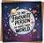 To My Favourite Person in the Whole Wide World Greeting Card - 145mm x 145mm Square, Space Hearts Design, Blank Inside, Kraft Envelope