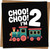 Choo Choo I'm 2 Birthday Card - Train 2nd Birthday Greeting for Toddler Boy Girl - 145mm x 145mm - Blank Inside - Includes Kraft Envelope
