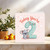 2nd Birthday Card - Cute Koala with Cupcake, 'Today You're 2' Design, Child's Age Two, Square Greeting Card 145mm x 145mm, Includes Kraft Envelope