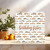 Birthday Fishes Funny Pun Greeting Card – Fish Pattern, 145mm x 145mm Square, Blank Inside, for Men Women Kids, Comes with Kraft Envelope