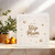 Fantastic Step Mum Birthday Card, Gold Stars Square Design, 145mm x 145mm, Includes Kraft Envelope – Stepmum Greeting Card for Her