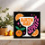 Birthday Spritz Cocktail Greeting Card - Fun Retro Orange Illustration, Black Background - 145mm x 145mm Square - Includes Kraft Envelope - Funny Happy Birthday Card for Adults Friends
