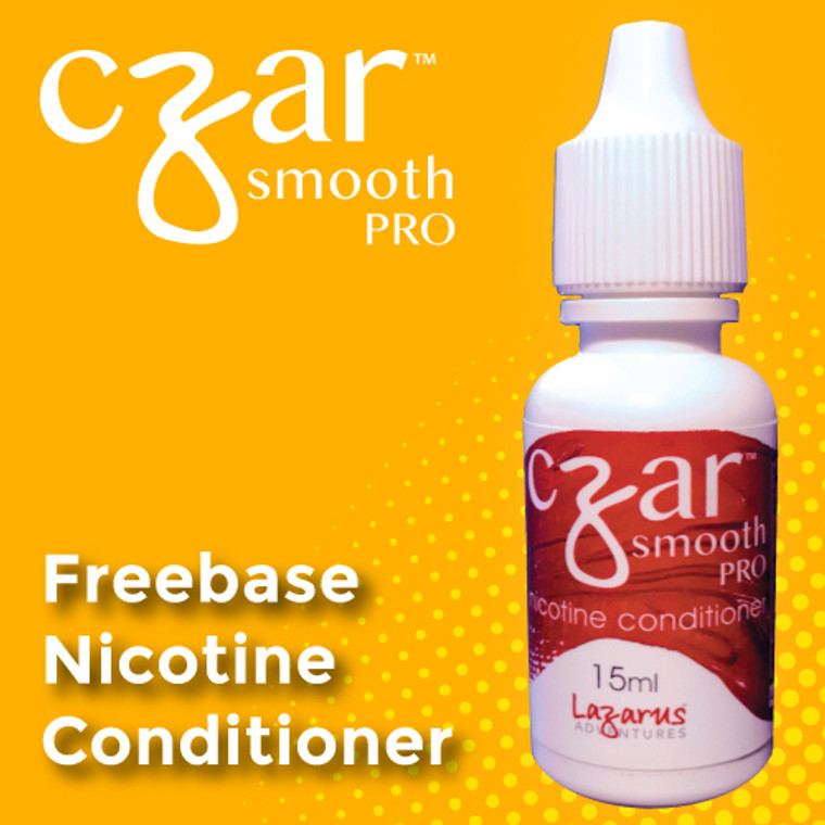 Czar Smooth Pro Freebase Nicotine Conditioner Case of 9 - 15 ml Bottles