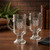 Irish Coat of Arms Glass Coffee Mugs - Set of 2