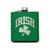 Irish Shamrock Green Irish Flask - 6 oz.