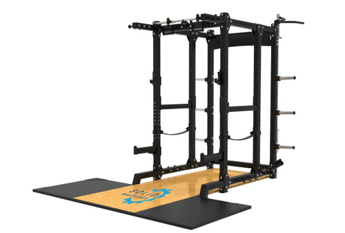 Squat Rack With Deadlift Platform