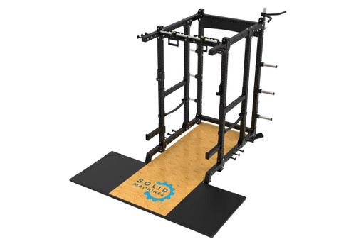 Squat Rack With Deadlift Platform Squat Rack With Deadlift Platform