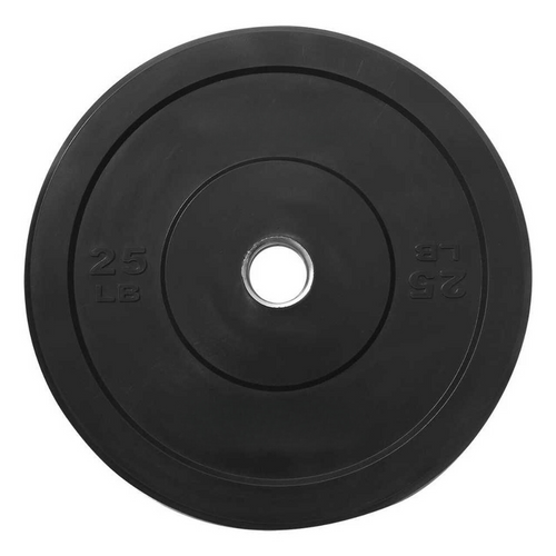 25LB Black Bumper Plate