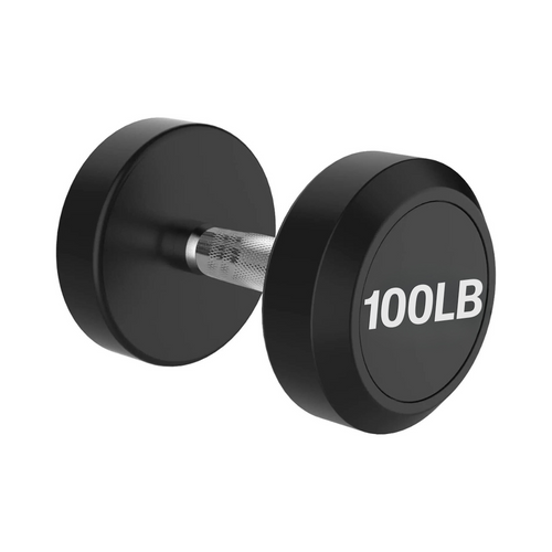 105LB Rubber Round Dumbbell