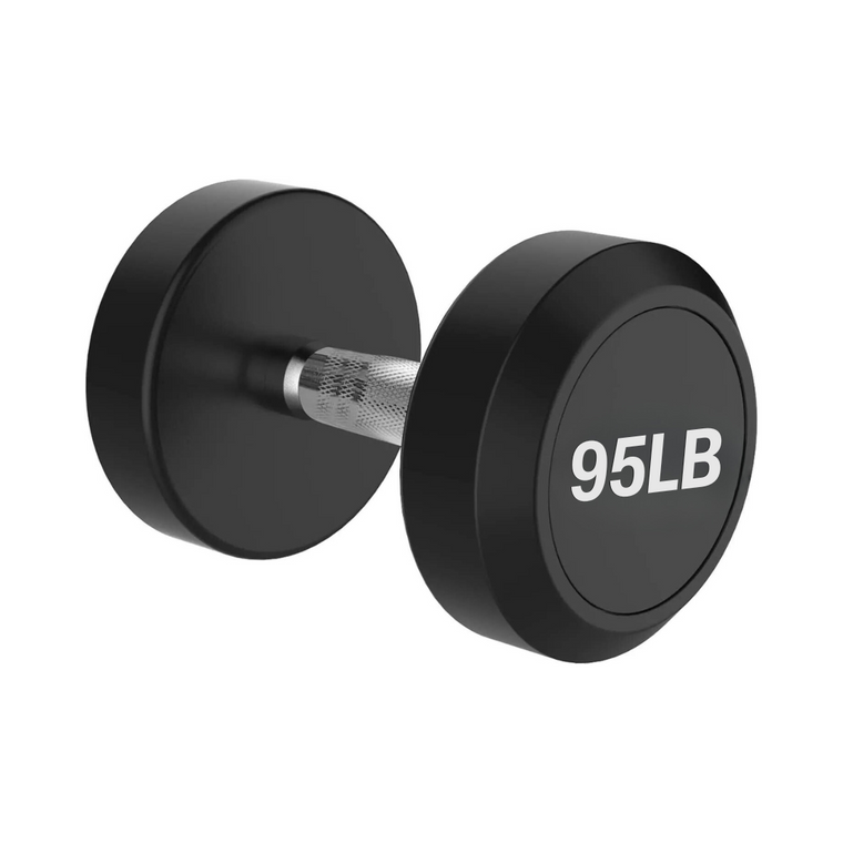 95LB Rubber Round Dumbbell