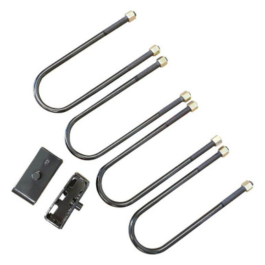 Freedom Off-Road 2" Rear Lift Blocks w/ Extended U-Bolts #FO-D30120+FO-D404