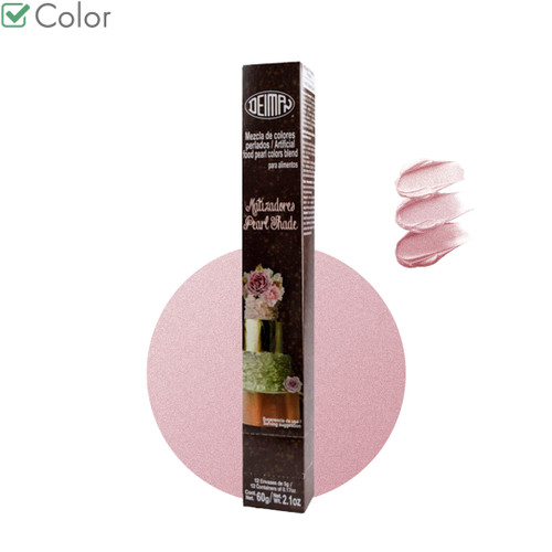 Food color pearl shade pink
