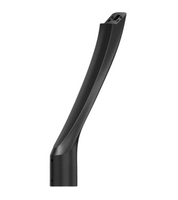 A durable, dark-colored single strut bracket, made of metal, designed for securely mounting a PT7 post top LED light fixture onto a pole.