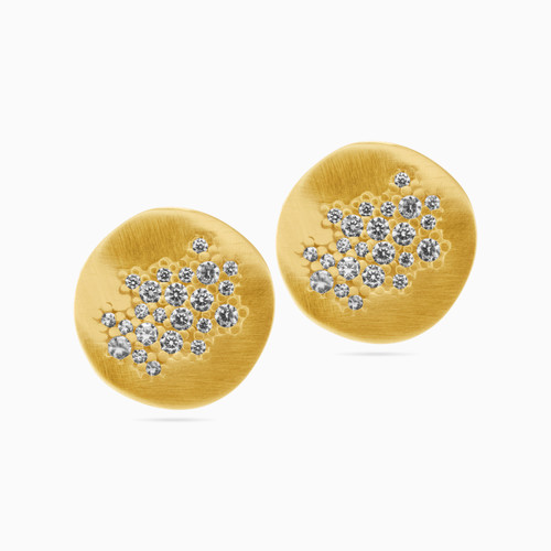 WE117 - Circle Gold Plated Stud Earrings - H4060879-1.jpg