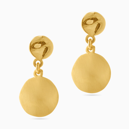 WE124 - Circle Gold Plated Drop Earrings - H4180128-1.jpg
