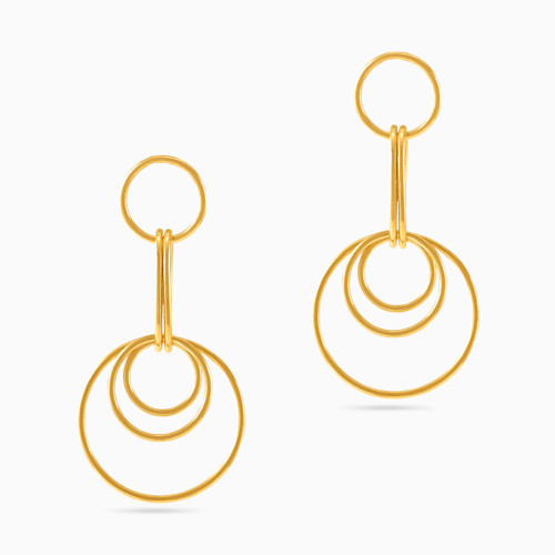 WE27 - Circle Gold Plated Drop Earrings - 23013100-1.jpg