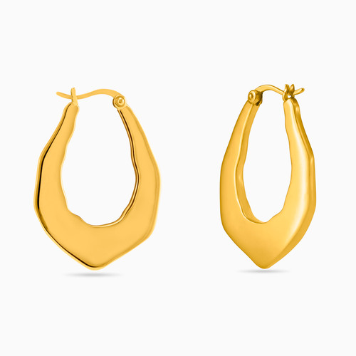 WE31 - Abstract Gold Plated Drop Earrings - 2652800-1.jpg