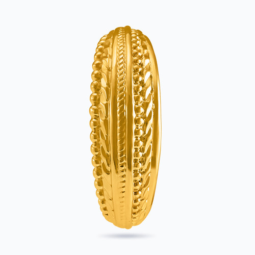 WE28 - Textured Gold Plated Hoop Earrings - 2638700-1.jpg