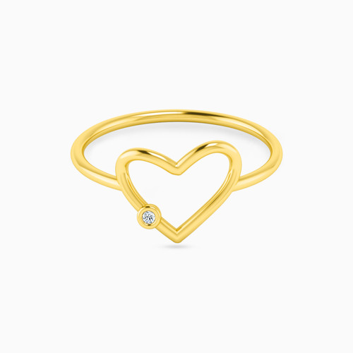 MLR275 - Heart Diamonds Ring in 18K Gold - 21048110490-1.jpg