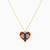 LIN54 - Heart Colored Stones Necklace in 18K Gold - 111405180236-3.jpg