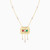 LIN442 - Rectangle Colored Stones Necklace in 18K Gold - 111405180104-3.jpg LIN442 - Rectangle Colored Stones Necklace in 18K Gold - 111405180104-3.jpg