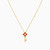 LIN198 - Key Red Stone Necklace in 18K Gold - 111405130210-3.jpg LIN198 - Key Red Stone Necklace in 18K Gold - 111405130210-3.jpg