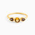 WR74 - Bow Colored Stones Gold Plated Ring - 292359054-1.jpg