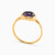 WR40 - Oval Purple Stone Gold Plated Ring - 291857054-2.jpg