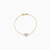 WB29 - Heart Cubic Zirconia Gold Plated Chain Bracelet - 97363218-1.jpg