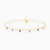 MLB391 - Multishaped Rose Stone Chain Anklet in 18K Gold - 21050110014-1.jpg MLB391 - Multishaped Rose Stone Chain Anklet in 18K Gold - 21050110014-1.jpg